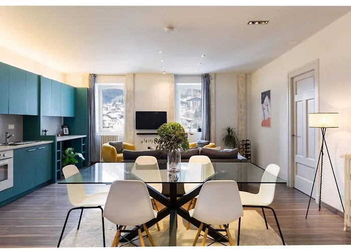 公寓 Montcler Moderne Et Spacieux Trois Ch Hypercentre Avec Vue 霞慕尼